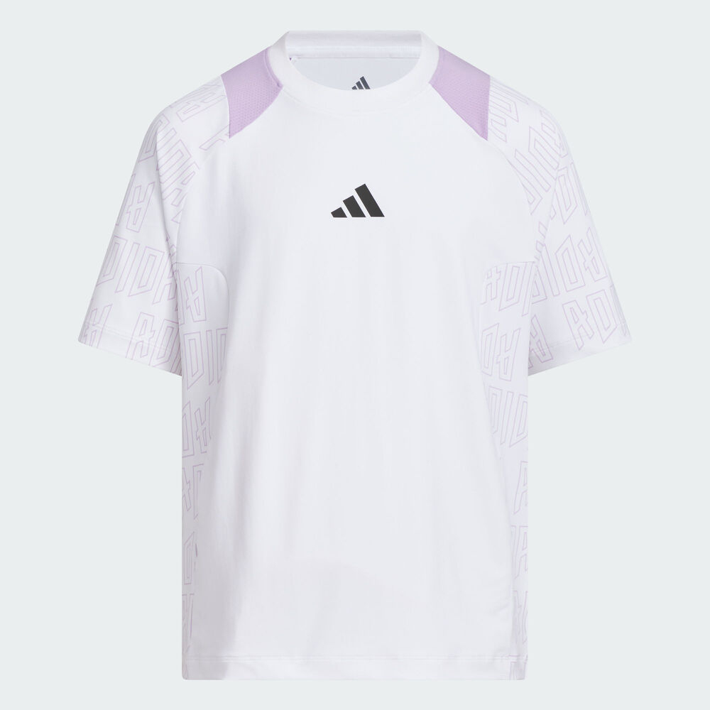 adidas阿迪达斯2025女大童JK BTS TEE SS针织无领短TKF5126
