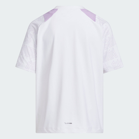 adidas阿迪达斯2025女大童JK BTS TEE SS针织无领短TKF5126