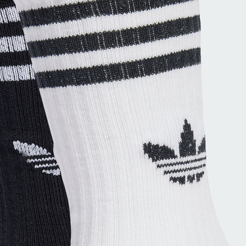 adidas阿迪达斯2025男小童CREW SOCK 3P中袜优惠装JZ7496