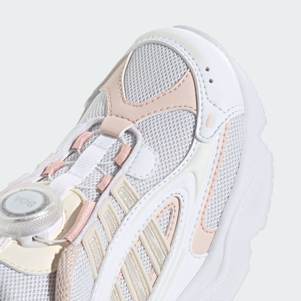 adidas阿迪达斯2025女小童OZMILLEN BOA C三叶草童装HQ0276