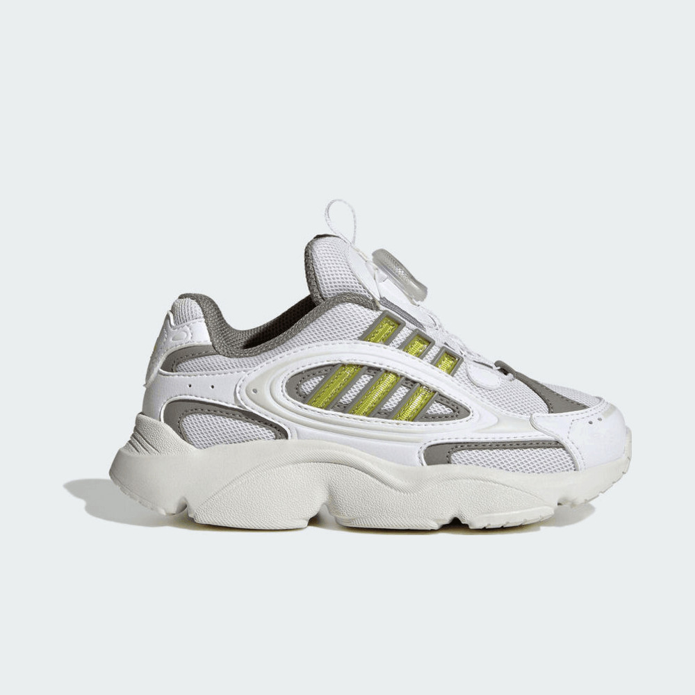 adidas阿迪达斯2025男小童OZMILLEN BOA C三叶草童装HQ0275