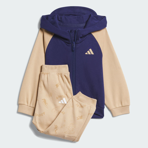 adidas阿迪达斯2025男婴童IN GFX FZHD SET长袖套服KC2796