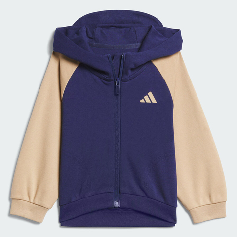 adidas阿迪达斯2025男婴童IN GFX FZHD SET长袖套服KC2796