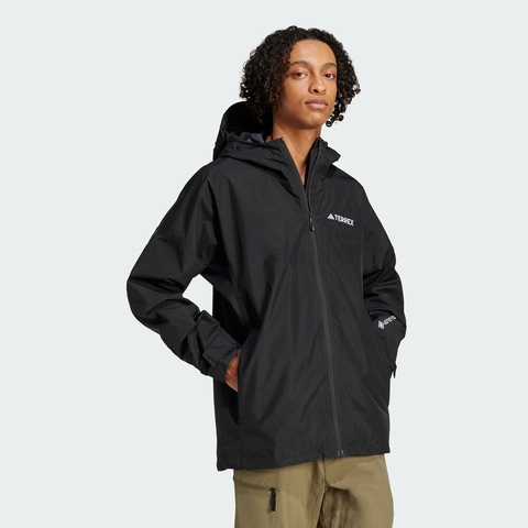 adidas阿迪达斯2025男子XPR 2L GORE JKT梭织连帽外套JD8344