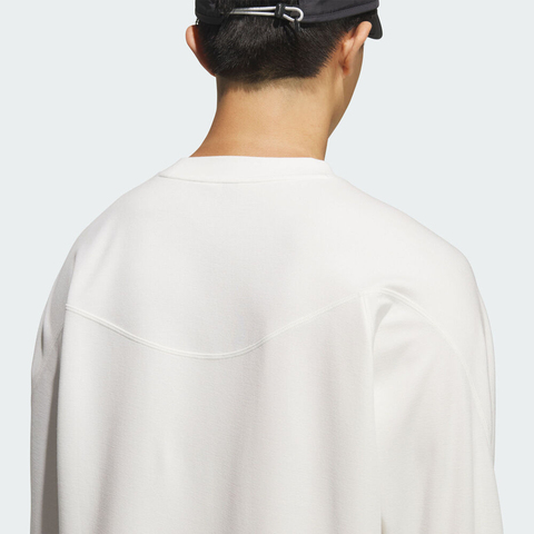 adidas阿迪达斯2025男子FUSTL M TEE LS针织无领长TKC0153