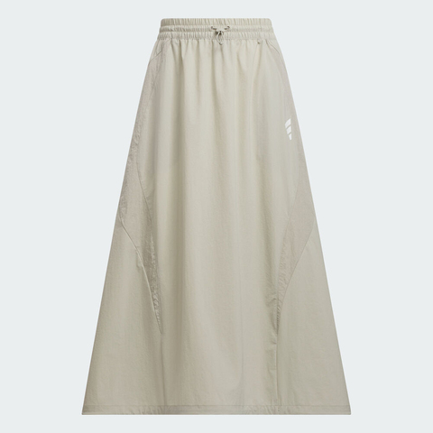 adidas阿迪达斯2025女子FOS LONG SKIRT梭织长裙KF0697
