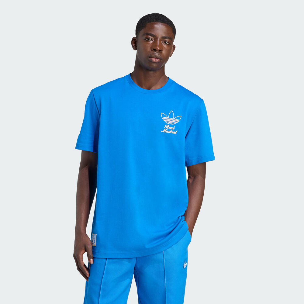 adidas阿迪达斯2025男子REAL ICON GR TE针织无领短TJM2123