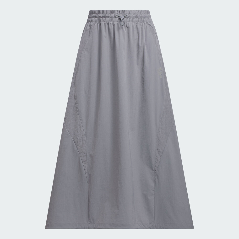 adidas阿迪达斯2025女子FOS LONG SKIRT梭织长裙KF0698