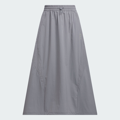 adidas阿迪达斯2025女子FOS LONG SKIRT梭织长裙KF0698