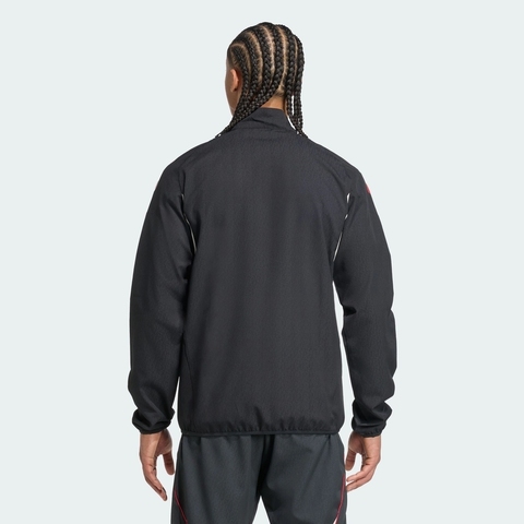 adidas阿迪达斯2025男子LFC PRE JKT梭织无帽外套JV6572