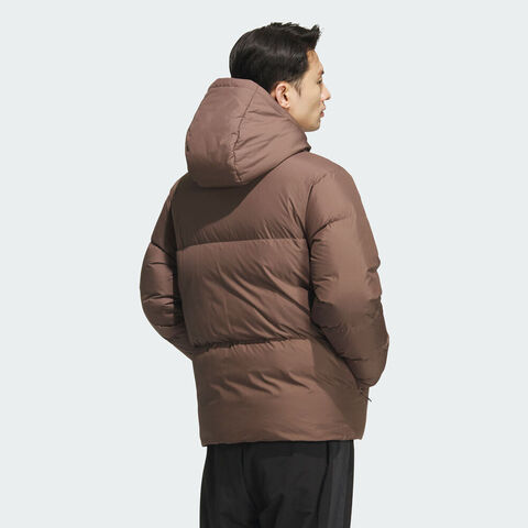 adidas阿迪达斯2025男子PUFFY DOWN JKT厚羽绒服-短KC5945