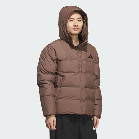 adidas阿迪达斯2025男子PUFFY DOWN JKT厚羽绒服-短KC5945