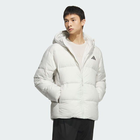 adidas阿迪达斯2025男子BASIC DOWN JKT厚羽绒服-短KC2477