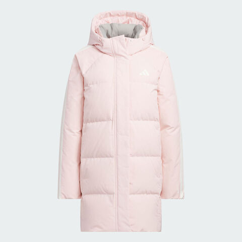 adidas阿迪达斯2025女子W 3S MID D JKT厚羽绒服-中KC2484