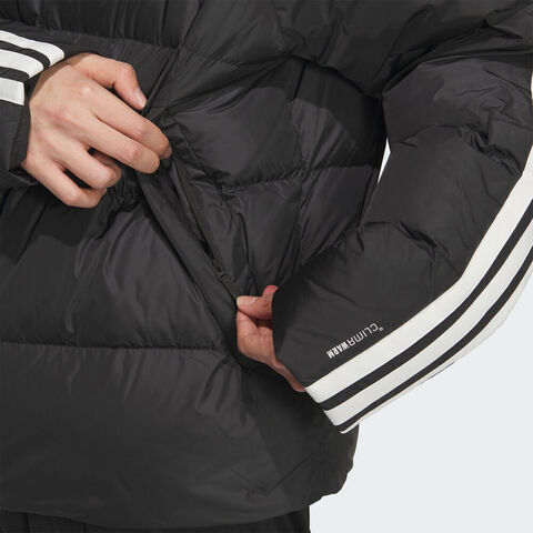 adidas阿迪达斯2025男子3S PUFF D JKT厚羽绒服-短KC2493