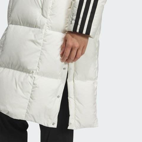 adidas阿迪达斯2025男子3S L DOWN JKT厚羽绒服-长KC2497