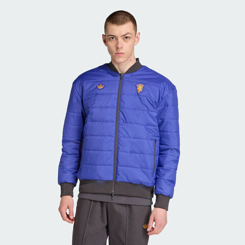 adidas阿迪达斯2025男子MUFC ICON JKT薄棉服JN2831