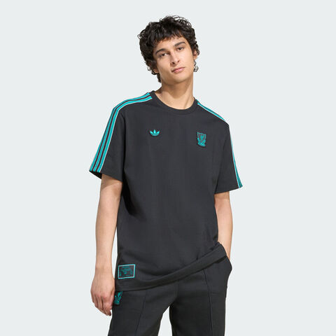 adidas阿迪达斯2025男子LFC ICON TEE针织无领短TJW5470