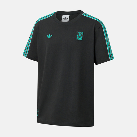 adidas阿迪达斯2025男子LFC ICON TEE针织无领短TJW5470