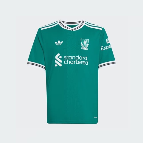 adidas阿迪达斯2025男大童LFC 3 JSY Y针织无领短TJV6468