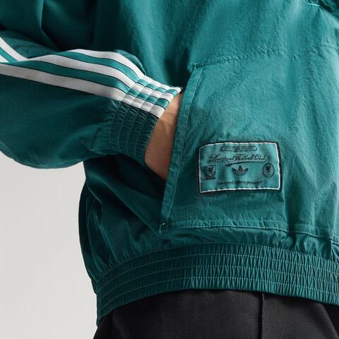 adidas阿迪达斯2025男子LFC ICON HZJK梭织无帽卫衣JW5474