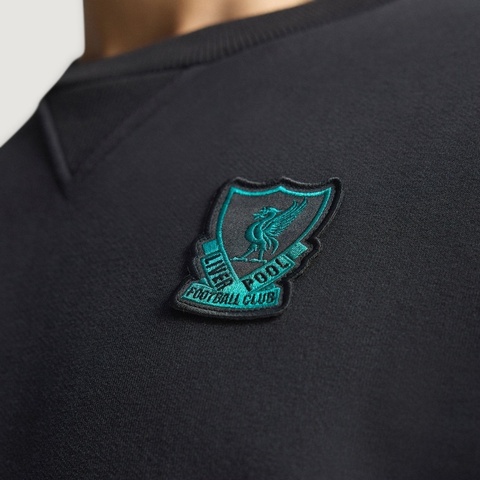 adidas阿迪达斯2025男子LFC ICON SWT针织无帽卫衣JW5472