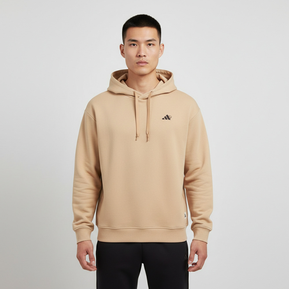 adidas阿迪达斯2025男子GFX SPORTS HOOD针织连帽卫衣KC5325