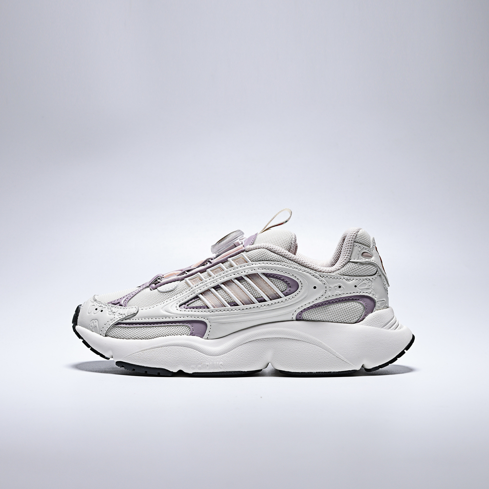 adidas阿迪达斯2025女大童OZMILLEN BOA J三叶草童装KI8785