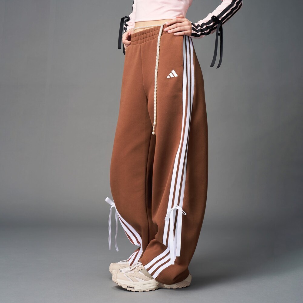 adidas阿迪达斯2025女子BOWTIE PANT针织长裤KG3856