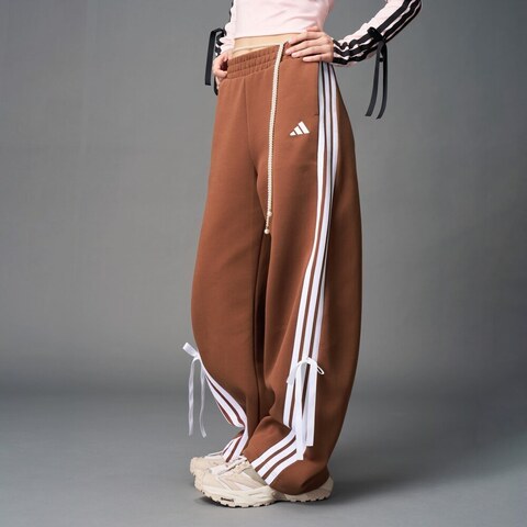 adidas阿迪达斯2025女子BOWTIE PANT针织长裤KG3856