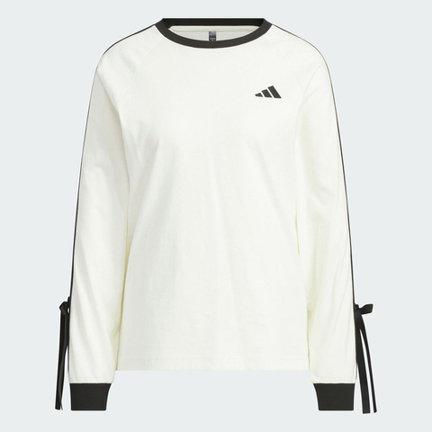 adidas阿迪达斯2025女子DANCE LS TEE2针织无领长TKG3859