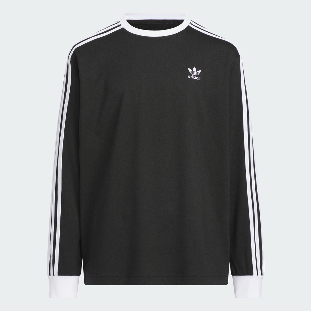 adidas阿迪达斯2025男大童JK LS TEE针织无领长THY2198