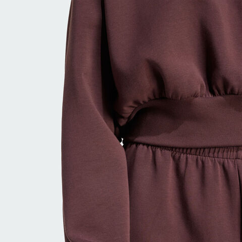 adidas阿迪达斯2025女子W ALL SZN SL SW针织无帽卫衣JW5072