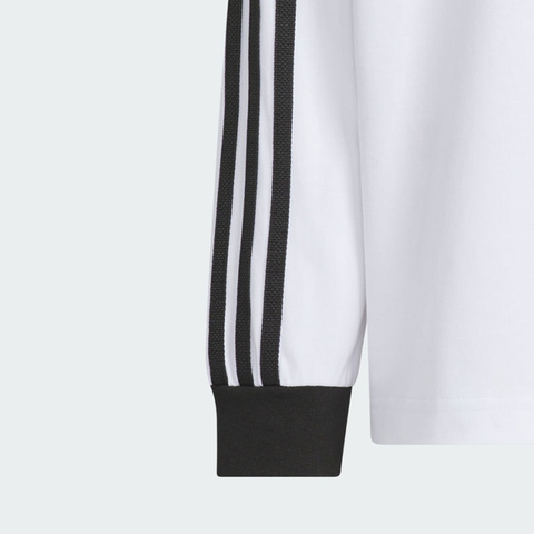 adidas阿迪达斯2025男大童JK LS TEE针织无领长THY2197