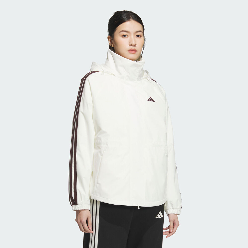 adidas阿迪达斯2025女子MS 3IN1 JKT梭织无帽外套KB7592