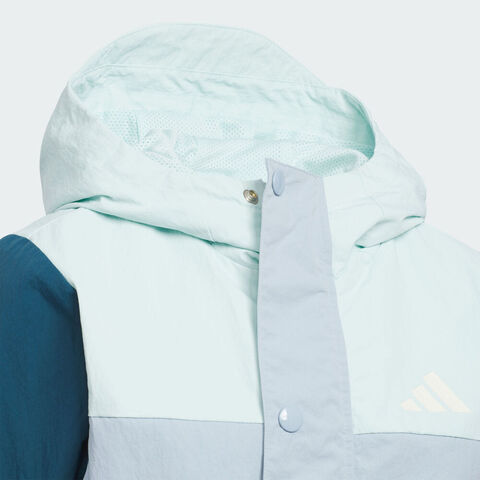 adidas阿迪达斯2025男小童LK WV JKT梭织连帽外套KR8348