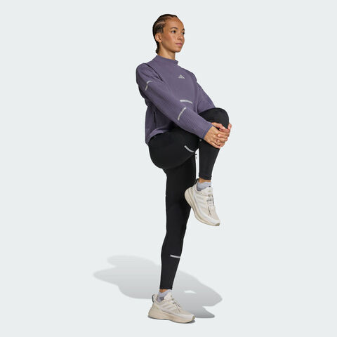 adidas阿迪达斯2025女子adi365 Crew W针织无帽卫衣JP3844