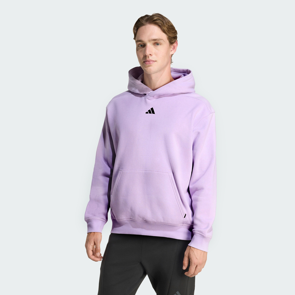 adidas阿迪达斯2025男子OVERSIZE HOODIE针织连帽卫衣JZ6252