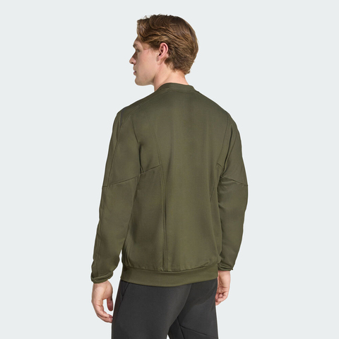 adidas阿迪达斯2025男子D4T CW CREW SW针织无帽卫衣KA5153