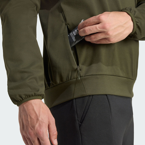 adidas阿迪达斯2025男子D4T CW CREW SW针织无帽卫衣KA5153