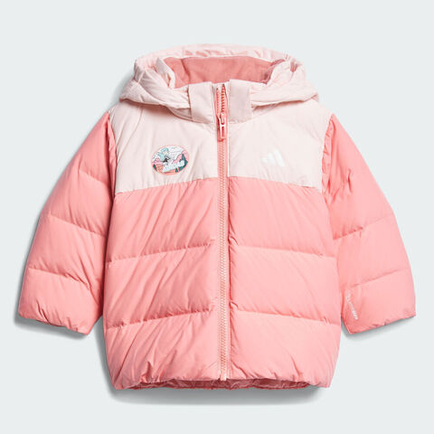 adidas阿迪达斯2025女婴童IN GFX DOWN JKT厚羽绒服-短KC5395