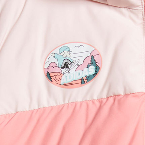 adidas阿迪达斯2025女婴童IN GFX DOWN JKT厚羽绒服-短KC5395