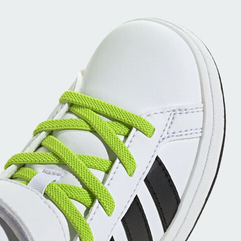 adidas阿迪达斯2025男小童GRAND COURT MID K男训童装JR0802