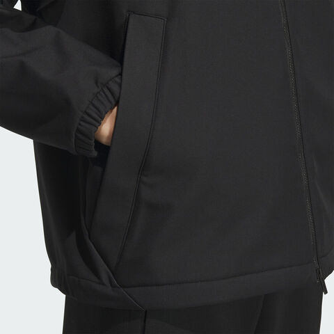 adidas阿迪达斯2025女子MS SOFTSHELL JK梭织连帽外套KC0054