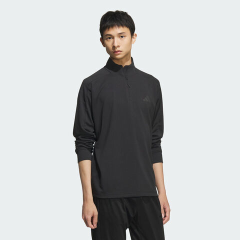 adidas阿迪达斯2025男子TH WF HZ CREW针织无帽卫衣KB5210