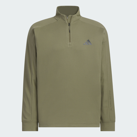 adidas阿迪达斯2025男子TH WF HZ CREW针织无帽卫衣KB5211