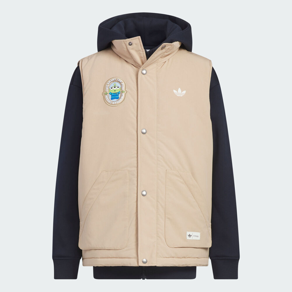 adidas阿迪达斯2025男大童JK TS JKT N VST厚棉服KB5145