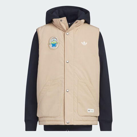 adidas阿迪达斯2025男大童JK TS JKT N VST厚棉服KB5145