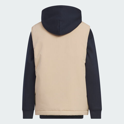 adidas阿迪达斯2025男大童JK TS JKT N VST厚棉服KB5145