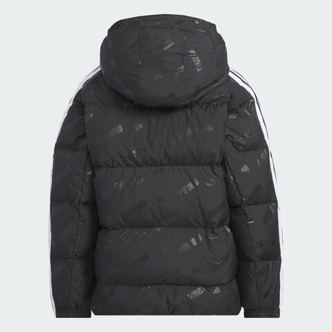 adidas阿迪达斯2025男大童JK AOP DOWN JKT厚羽绒服-短KC5919